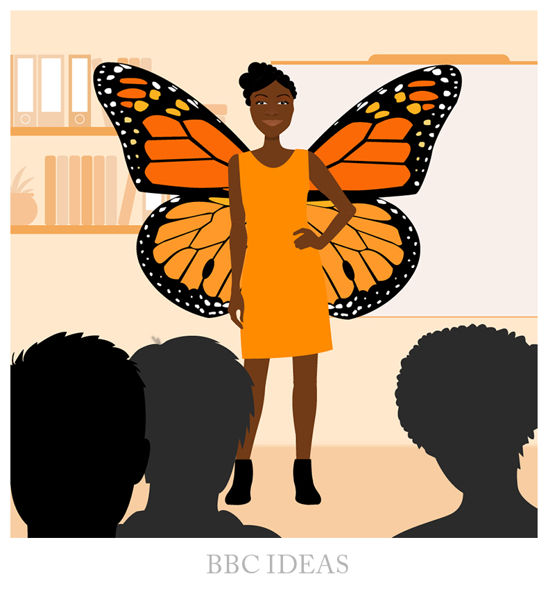 2D Character Design: Butterfly Girl for BBC Ideas